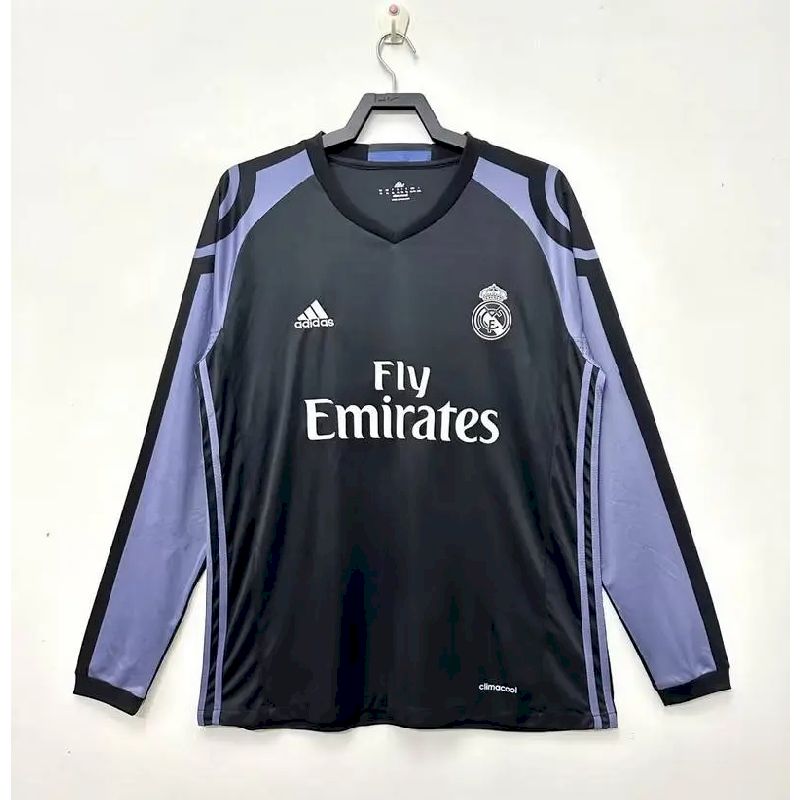 Retro Real Madrid 2016/17 Third Retro Long Sleeve Jersey
