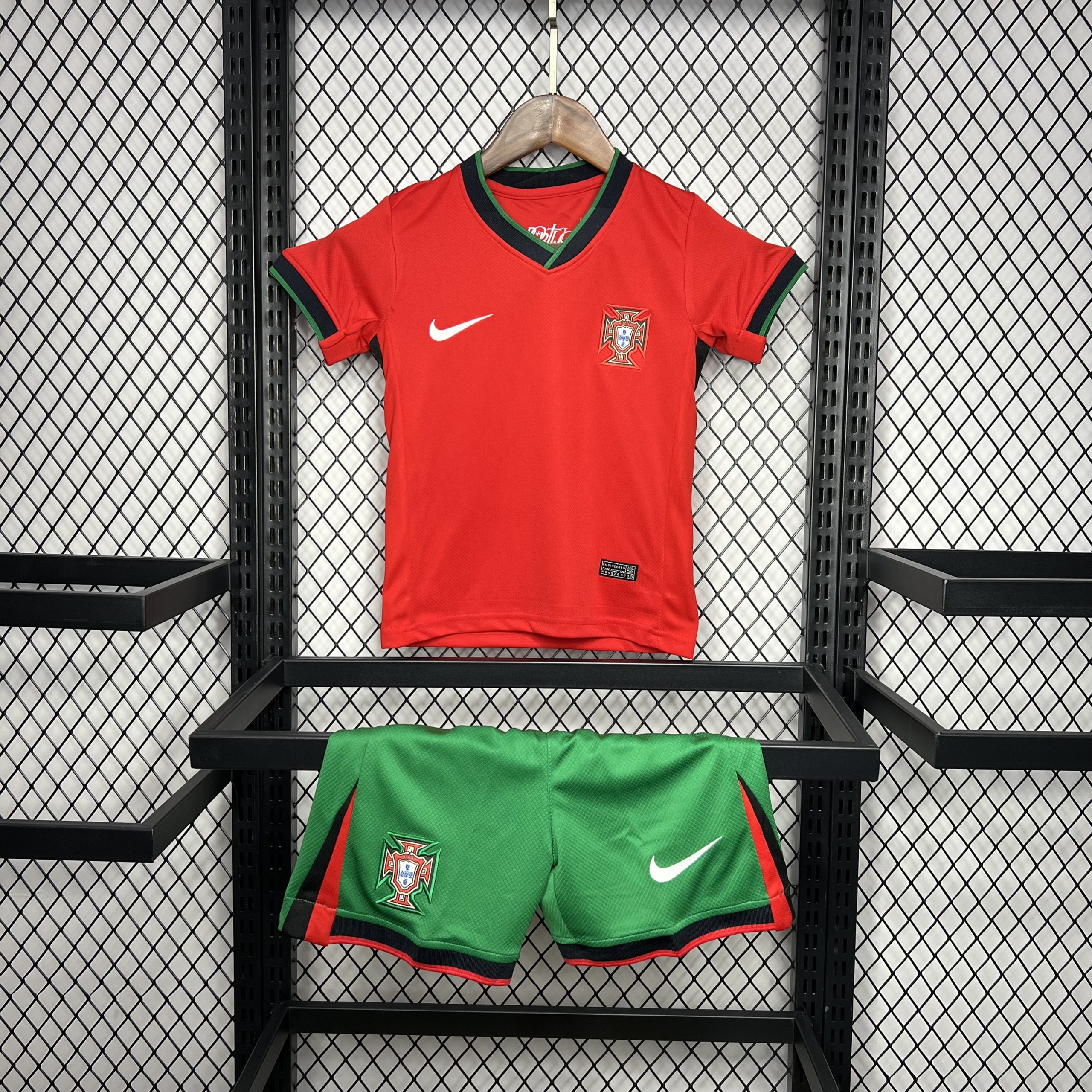 Kids Portugal 2024/25 Home Kit