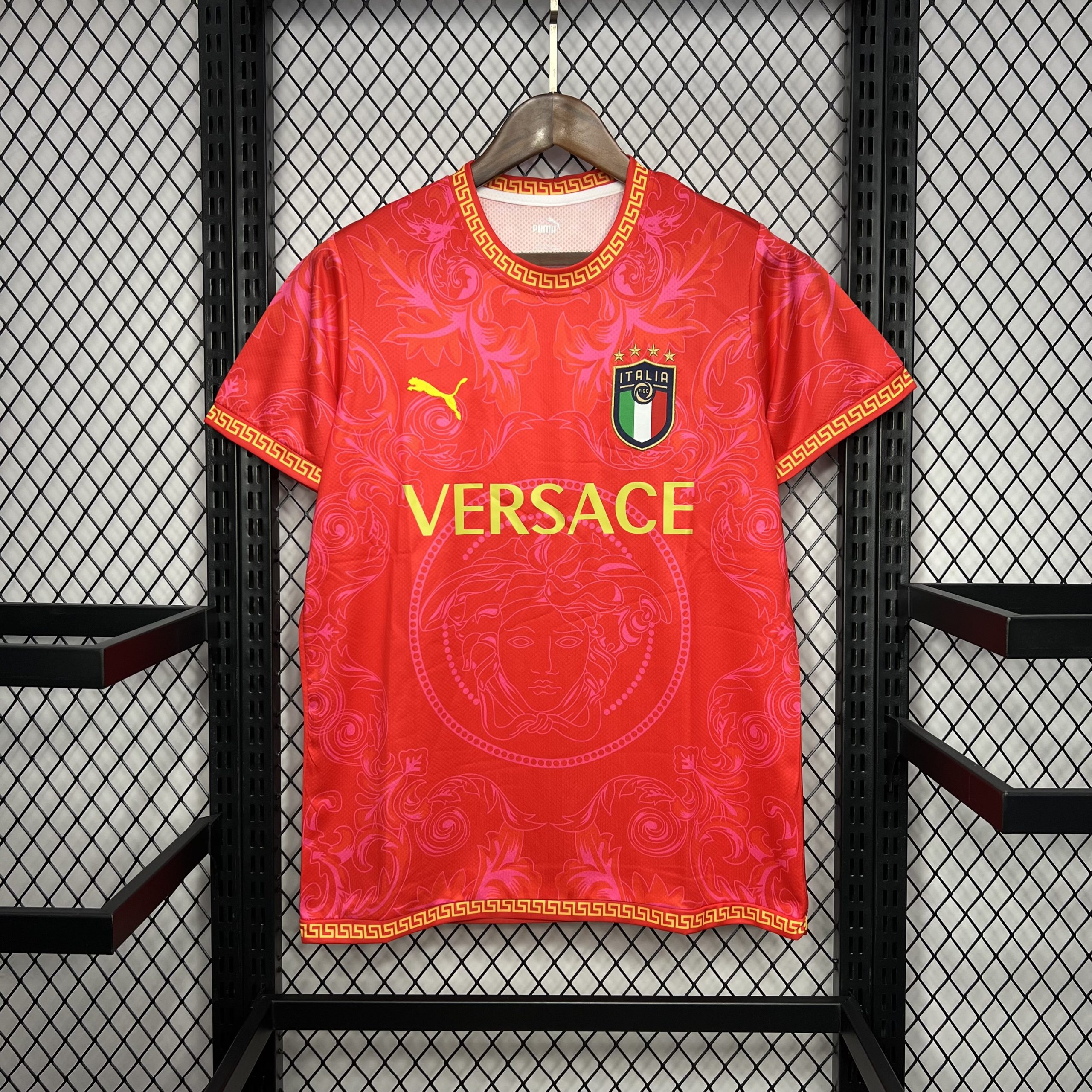Mens Italy 2022/23 Versace Co-Branded Edition Jersey