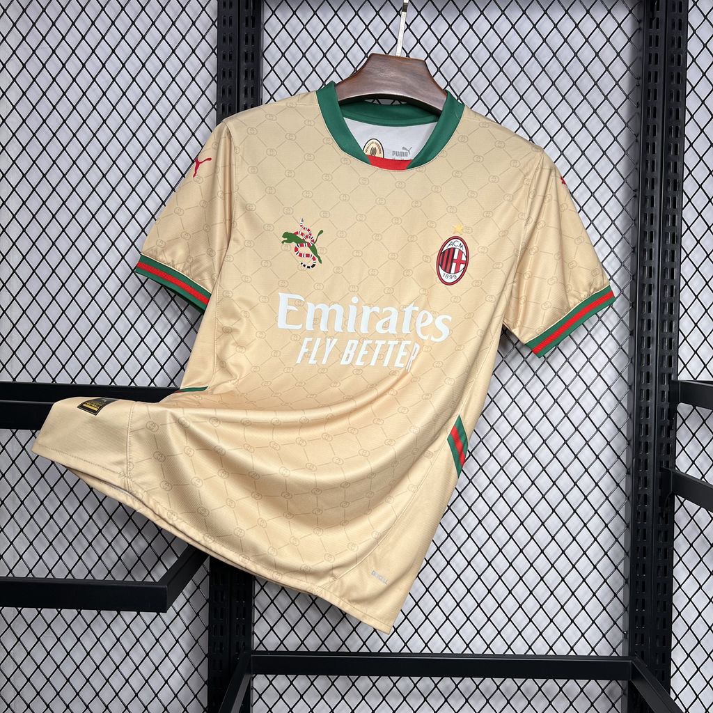 Mens AC Milan 2024/25 Gucci co-branded edition