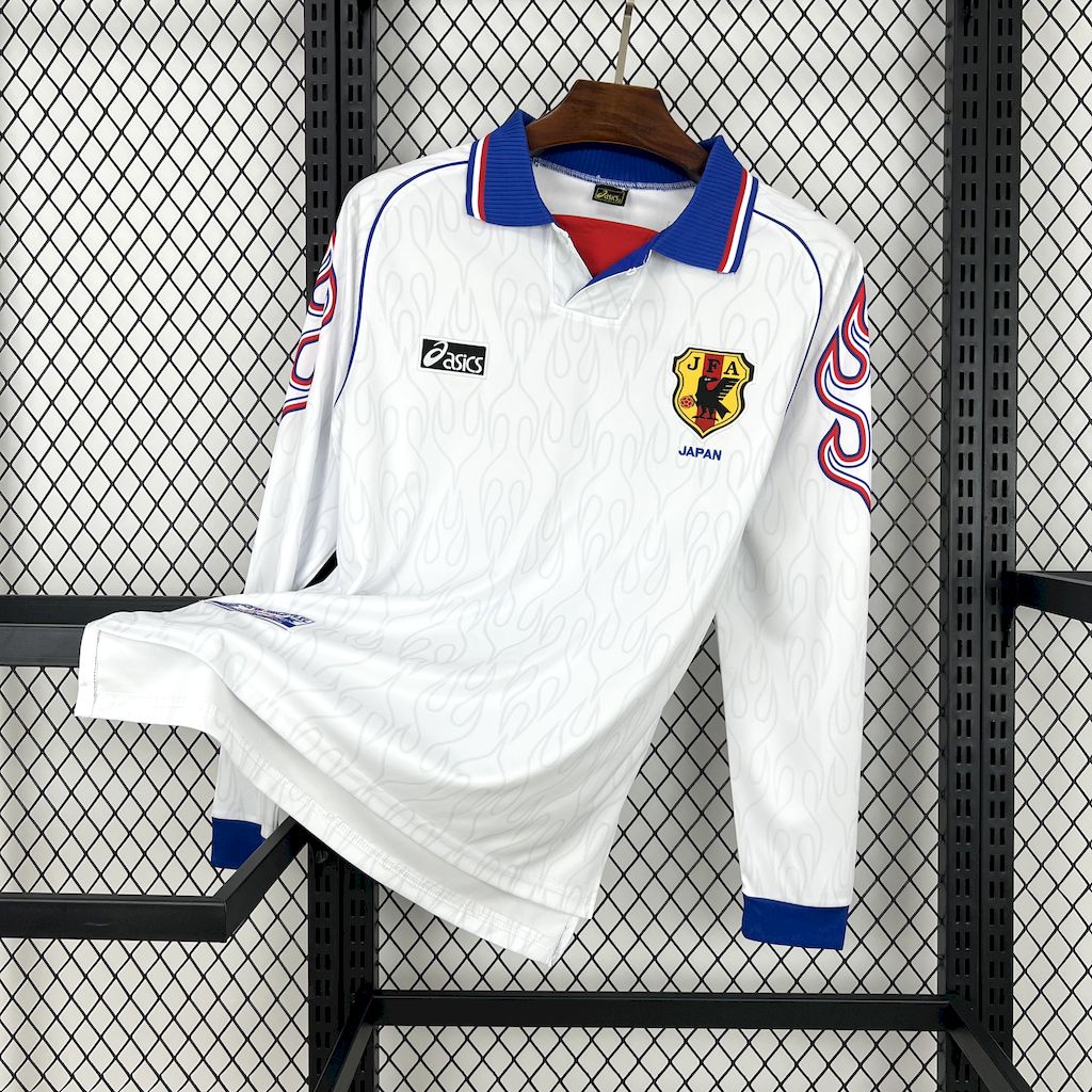 Retro Japan 1998 Away Long Sleeve Jersey