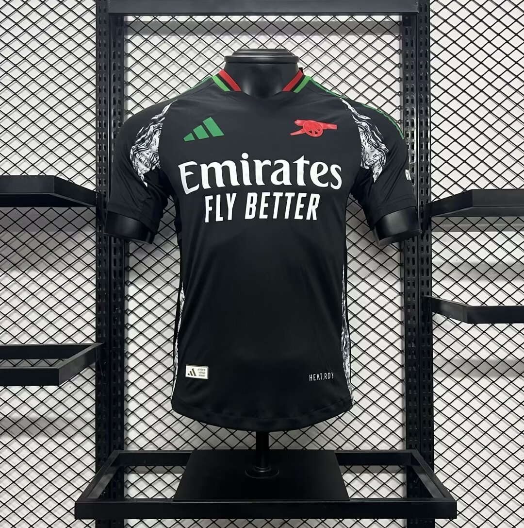 Mens Arsenal 2024/25 Away Jersey Player Version