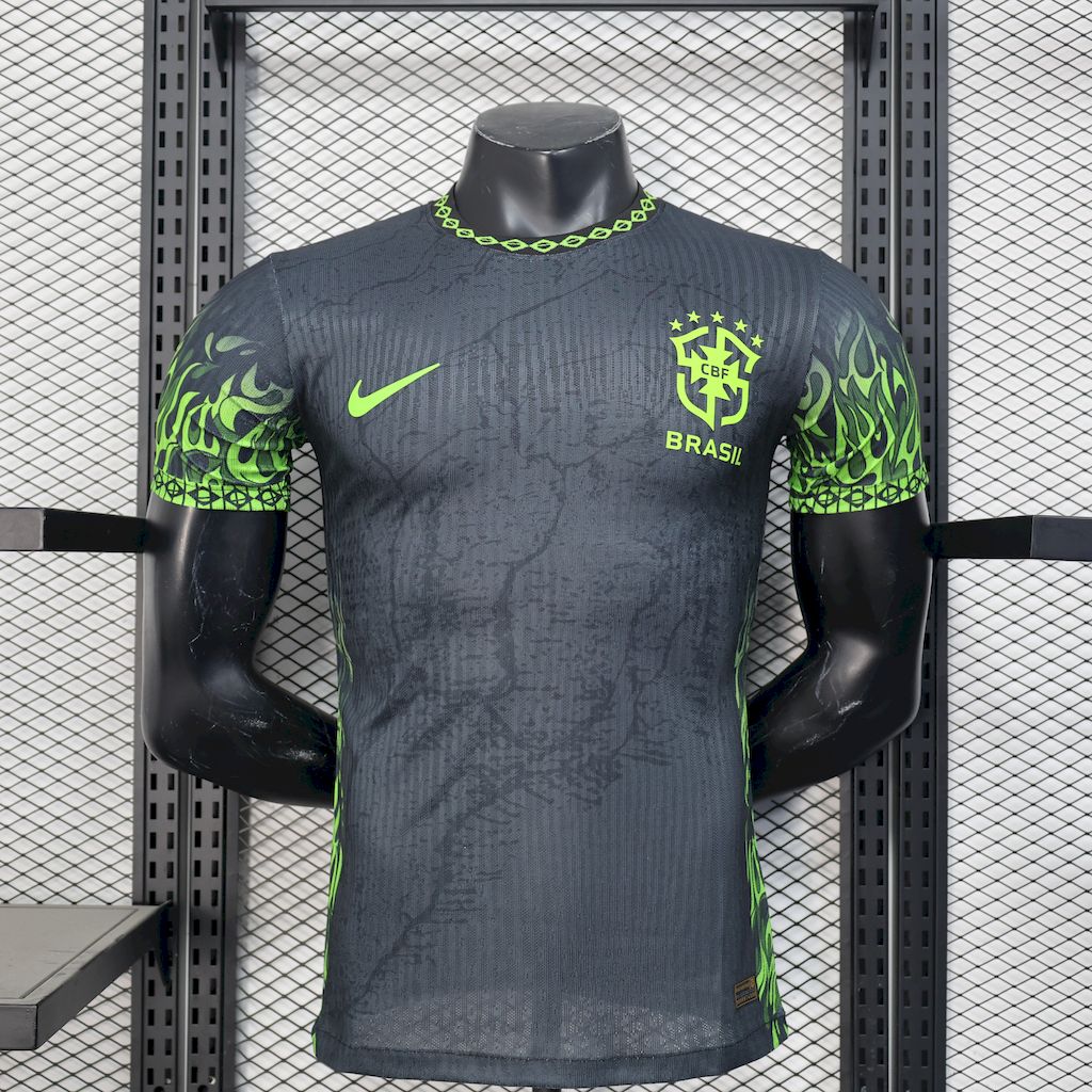Mens Brazil 2025/26 Jersey Player Version
