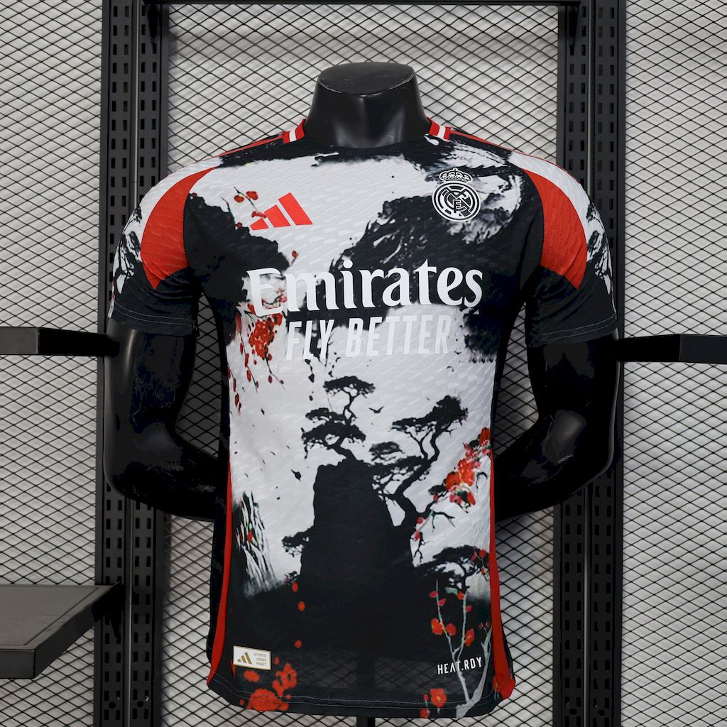 Mens Real Madrid 2025/26 Ink painting version Jersey Player Version