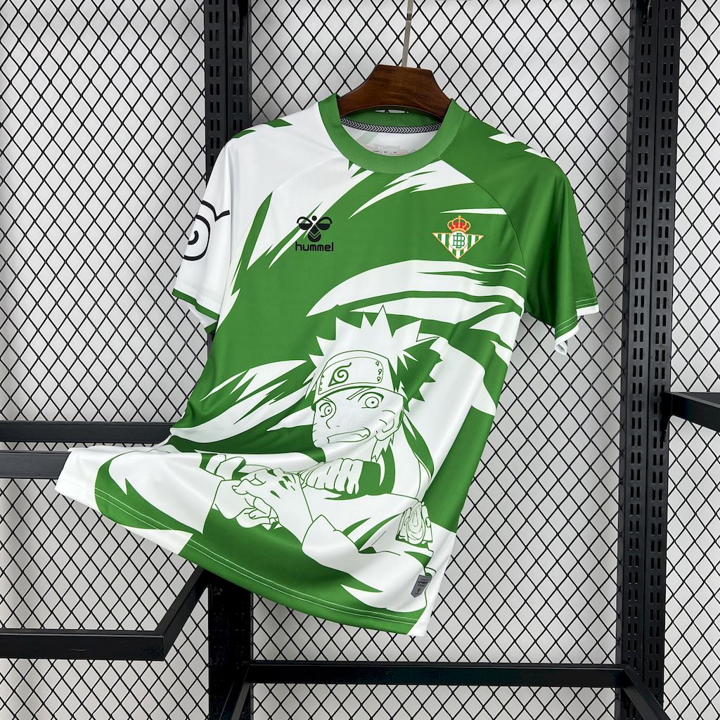 Mens Real Betis 2025/26 Hummel x Limited-edition Naruto Jersey