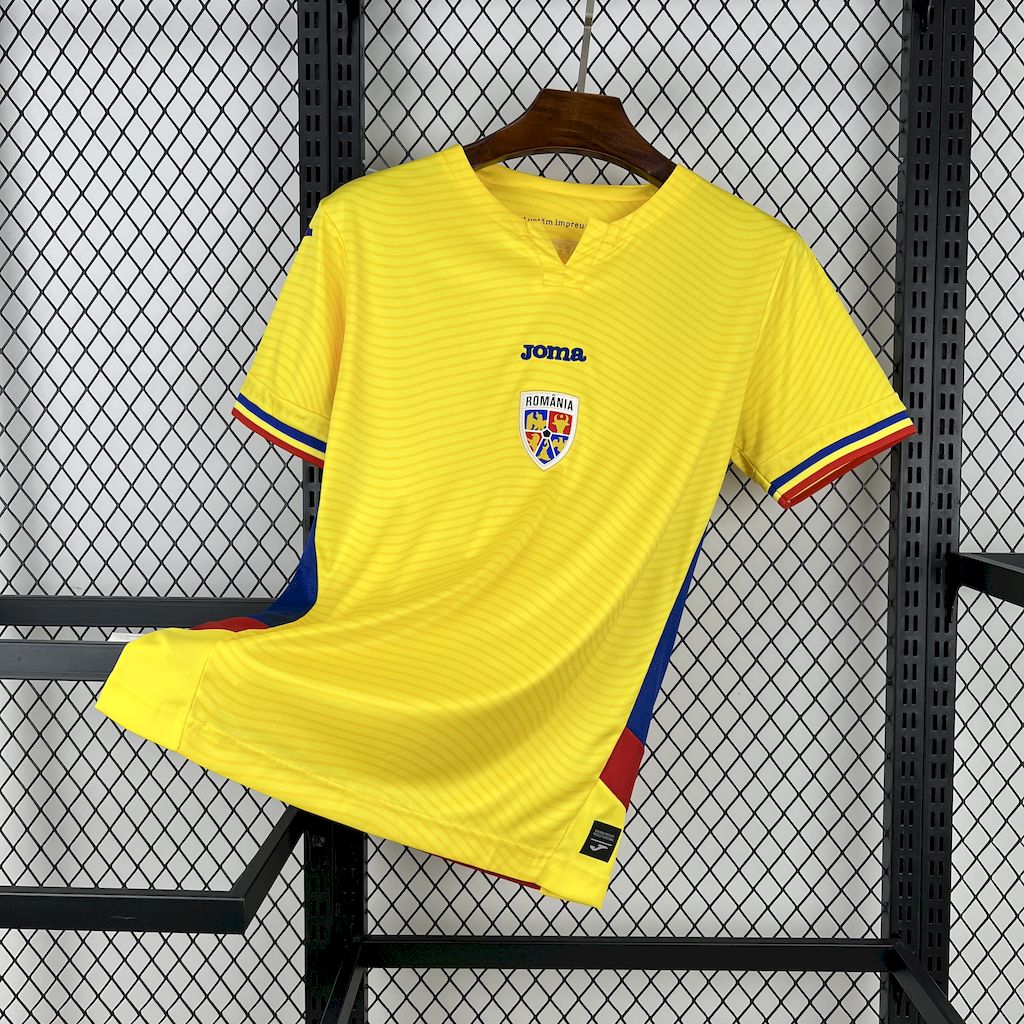 Mens Romania 2025/26 Home Jersey
