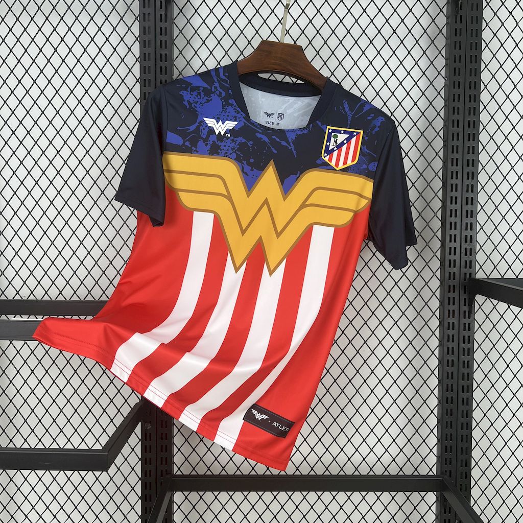 Mens Atletico Madrid 2025/26 Fantasyt Wonder Woman Jersey