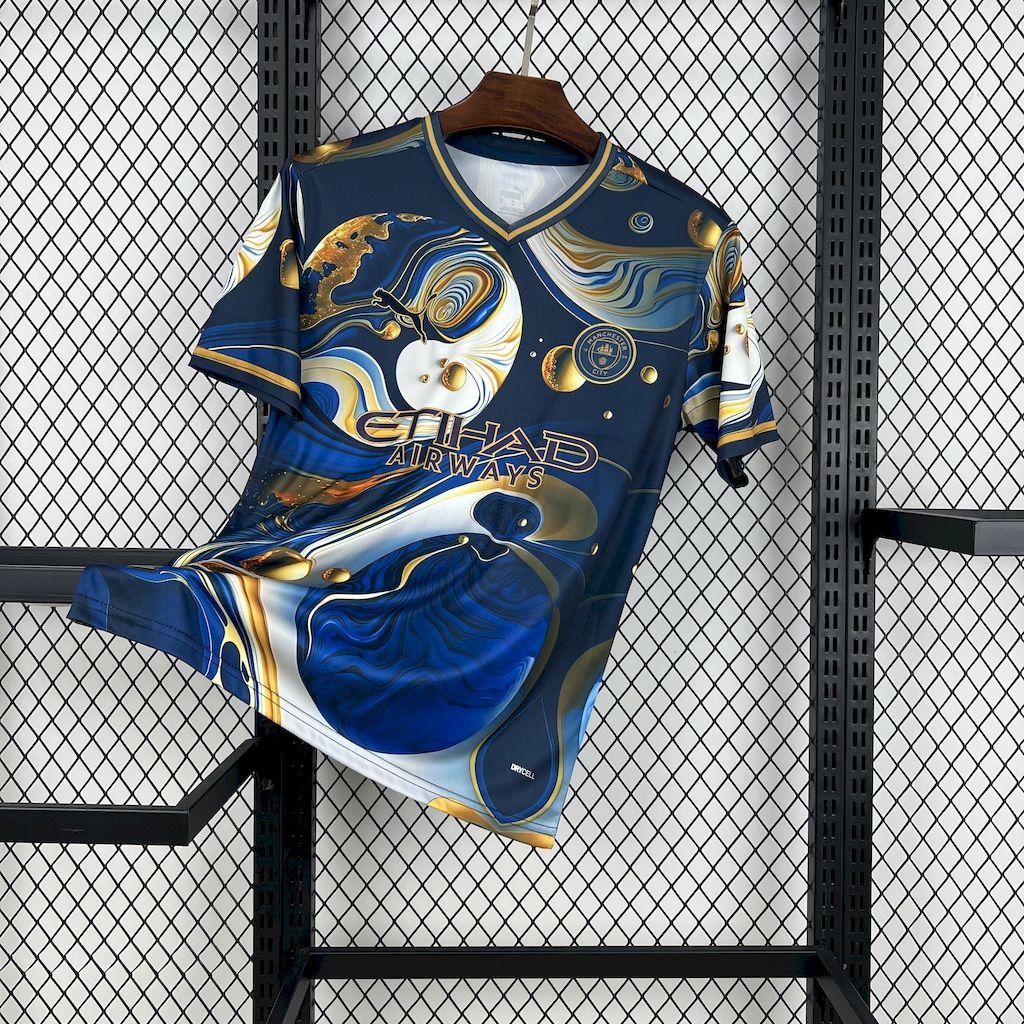 Mens Manchester City 2025/26 Concept versiont Jersey