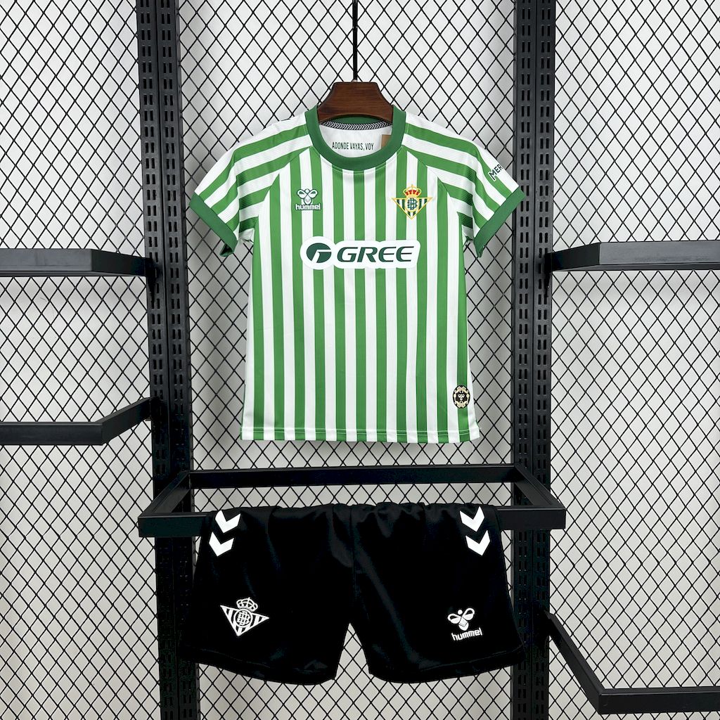 Kids Real Betis 2025/26 League Final Kit