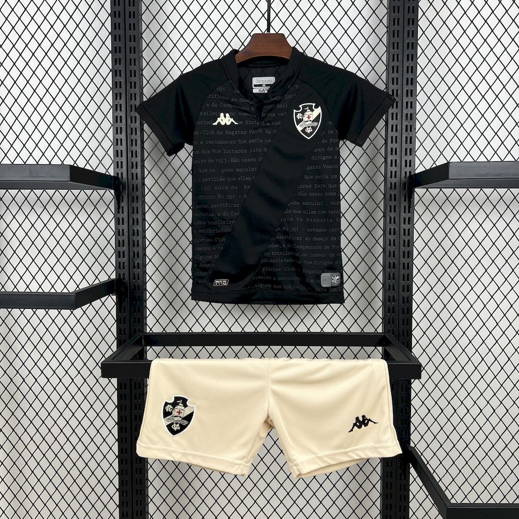 Kids Vasco Da Gama 2024/25 Black Kit