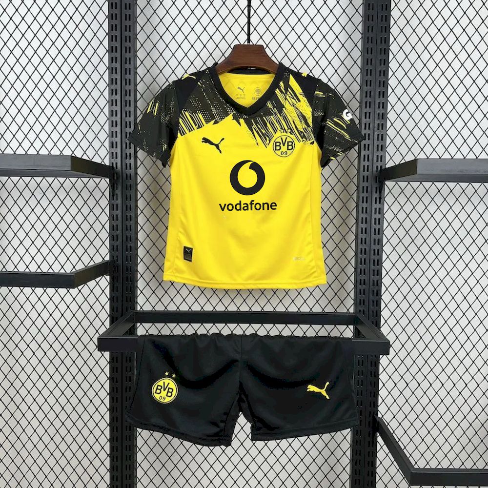 Kids Borussia Dortmund 2025/26 Home Kit