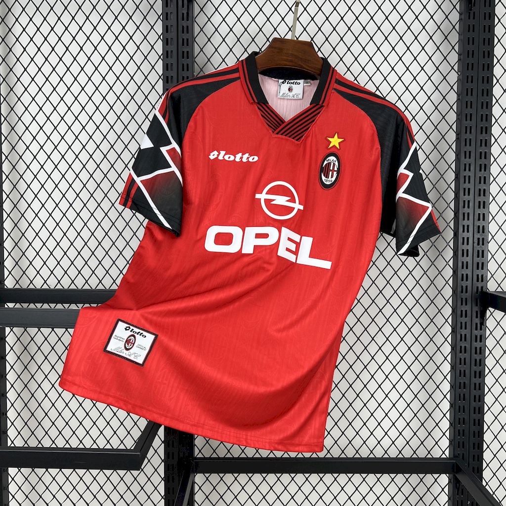 Retro AC Milan 1998/99 Away Red Jersey