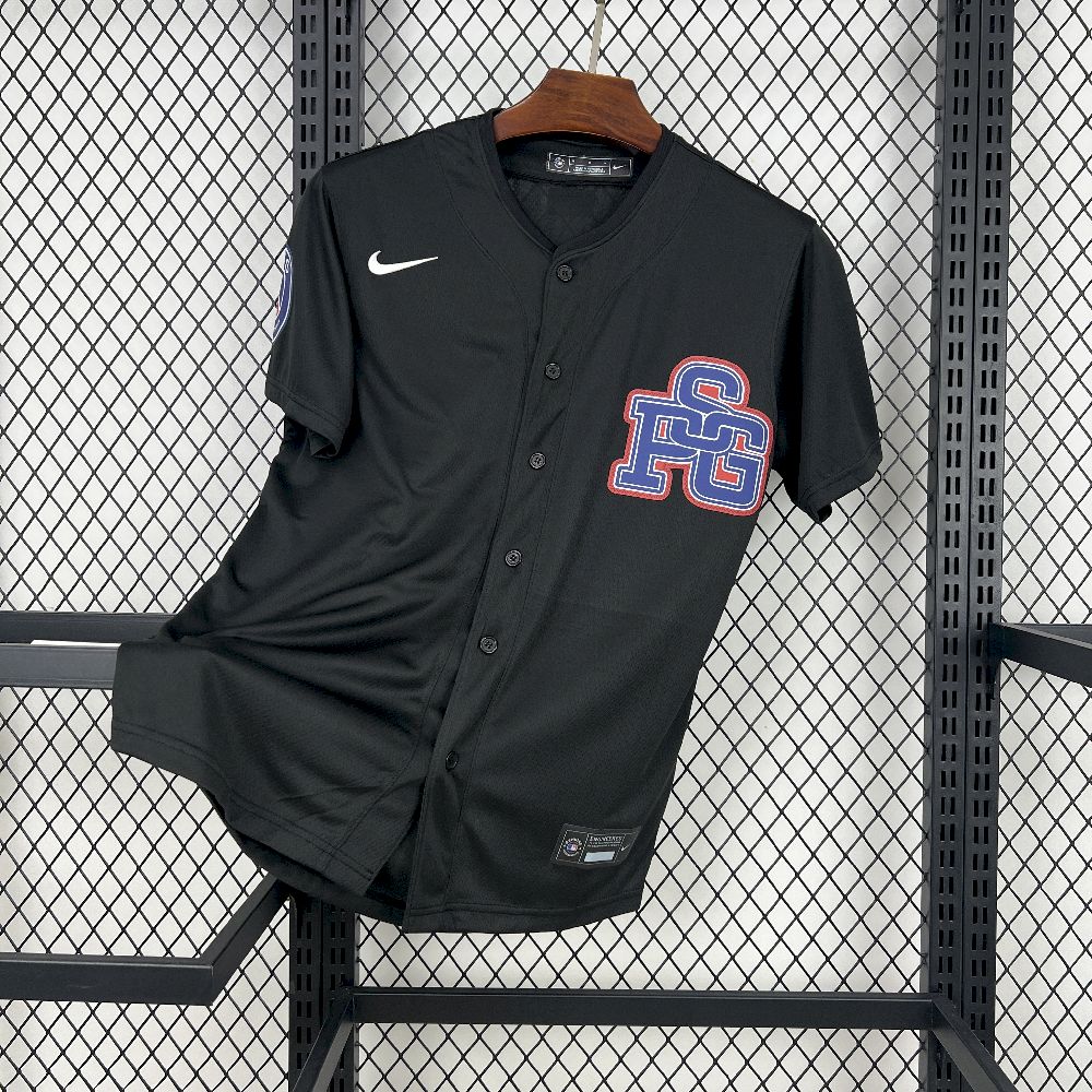 Mens Paris Saint-Germain 2025/26 Baseball Jersey