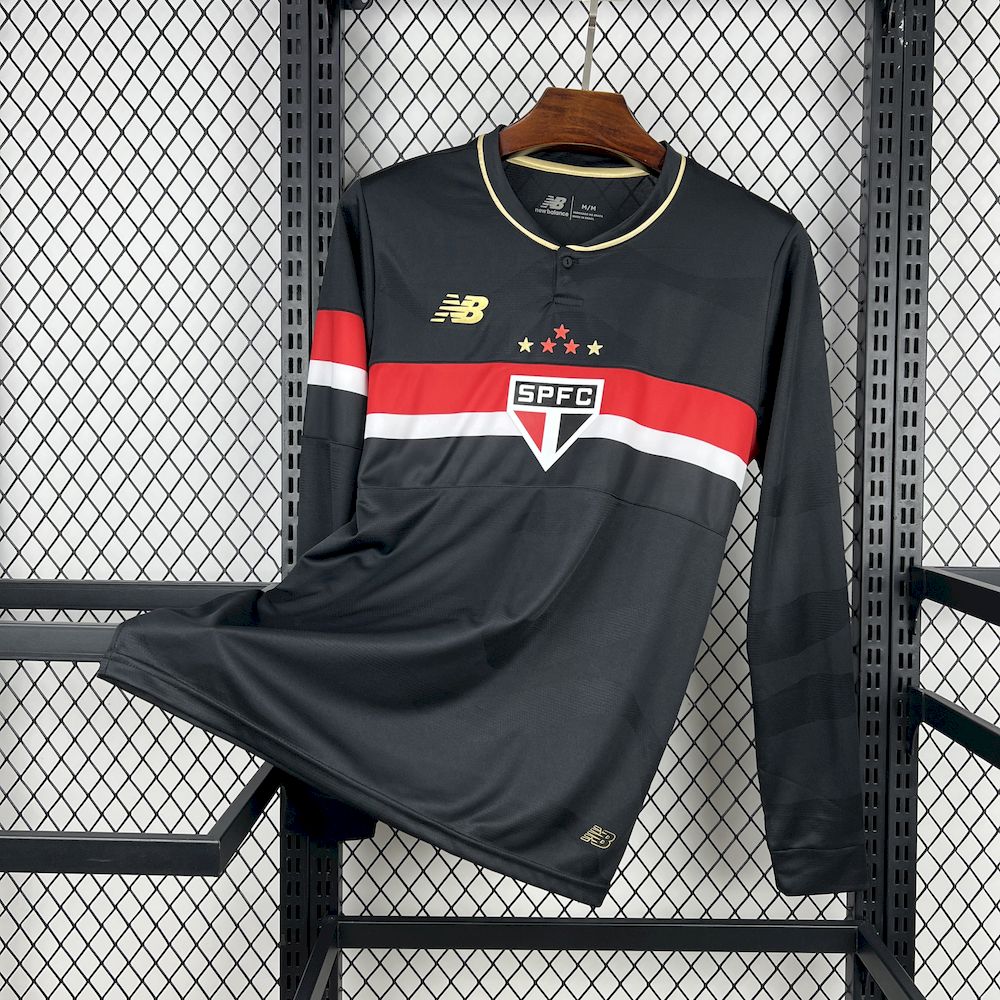 Mens Sao Paulo 2025/26 Long Sleeve Third Jersey