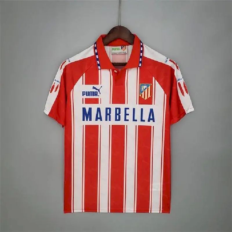 Retro Atletico Madrid 1994/95 Home Jersey