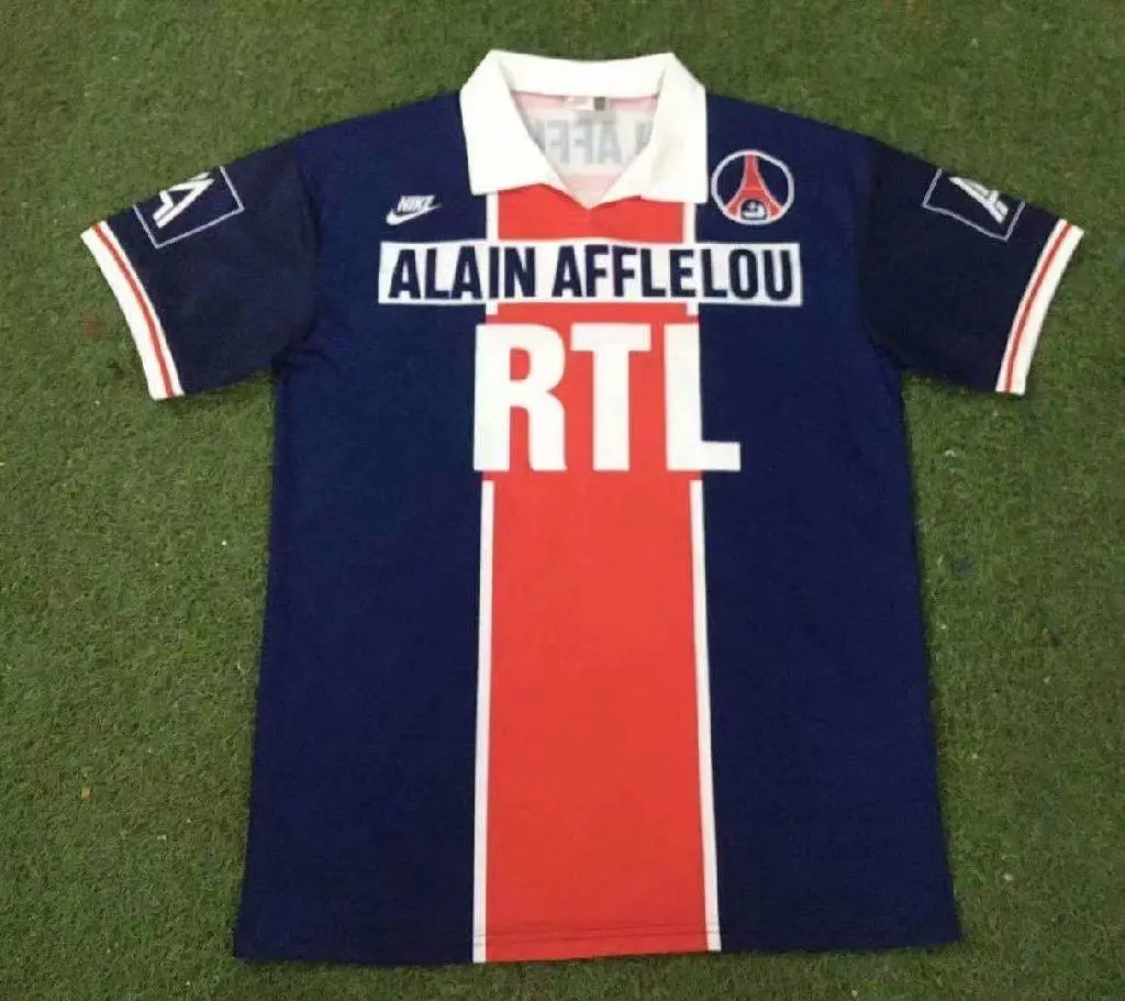 Retro Paris Saint-Germain 1990/91 Home Jersey