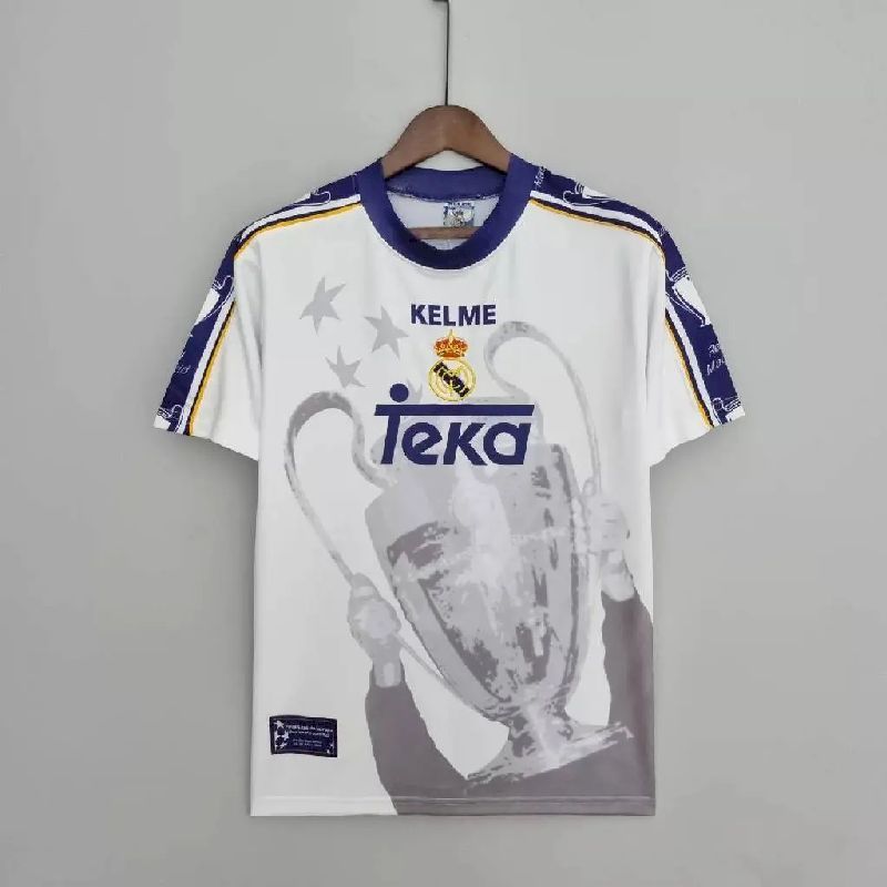 Retro Real Madrid 1998 UCL Winners Signed Jersey