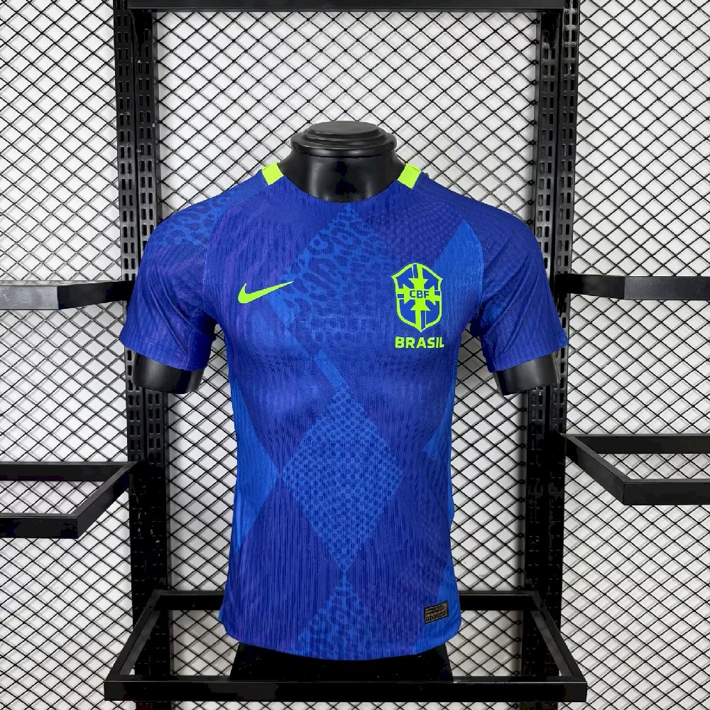 Mens Brazil 2025/26 Away Jersey Player Version